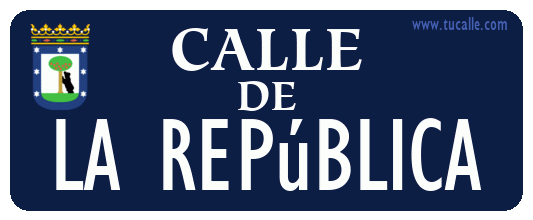 cartel_de_calle-de-La República_en_madrid_antiguo